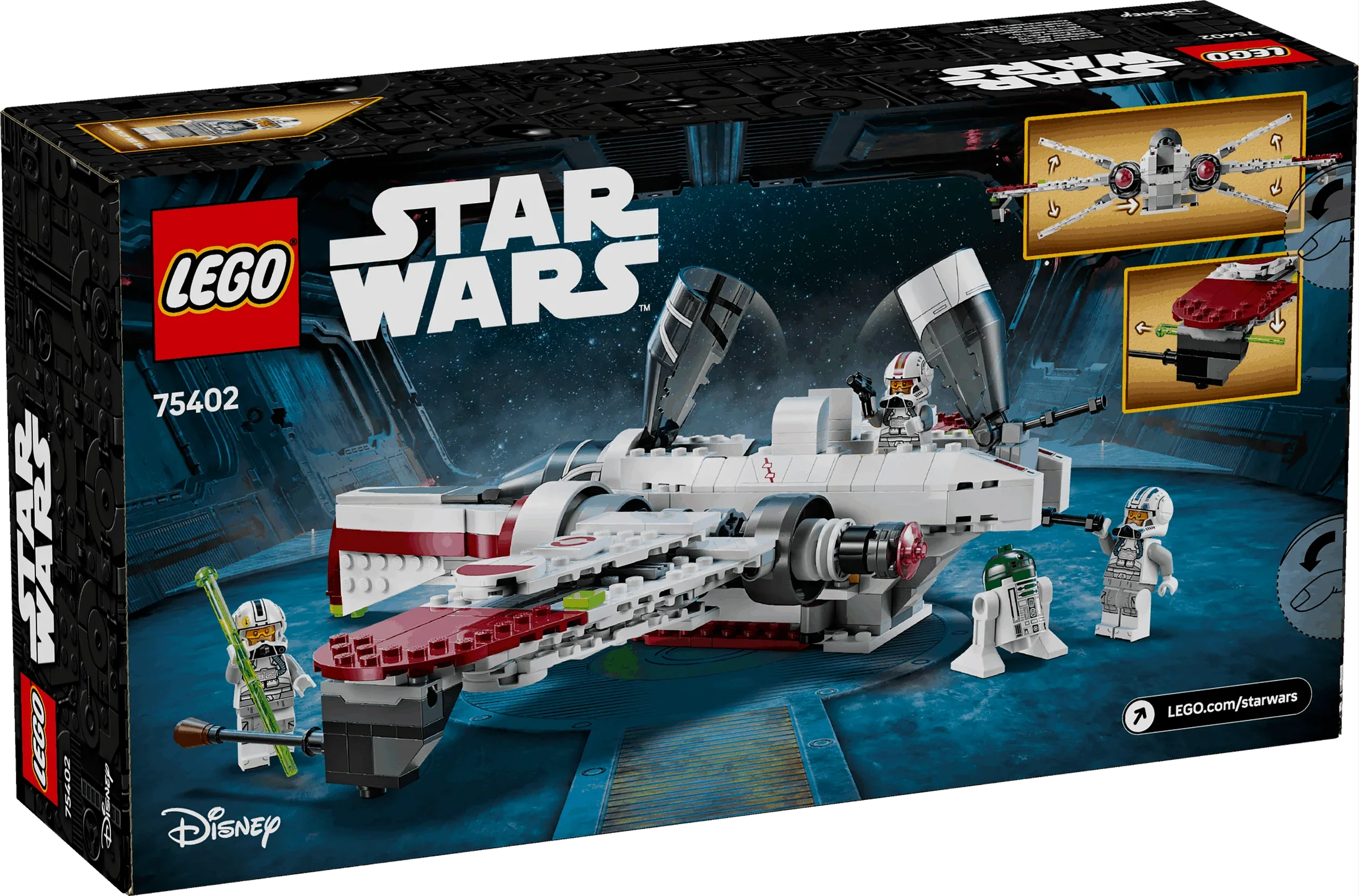 Curious Minds Toys & Games > Toys > Construction Toys > Interlocking Blocks > LEGO > LEGO Star Wars Lego Star Wars 75402 ARC-170 Starfighter Toy Playset for Ages 9 and Up
