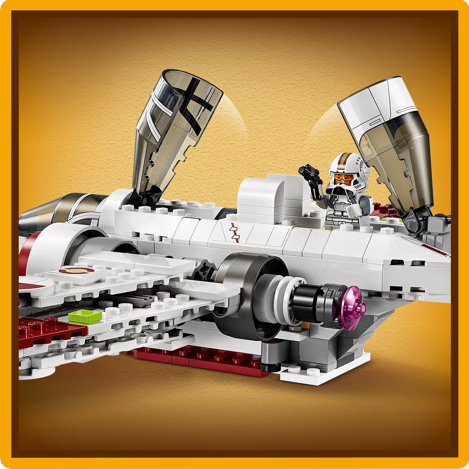 Curious Minds Toys & Games > Toys > Construction Toys > Interlocking Blocks > LEGO > LEGO Star Wars Lego Star Wars 75402 ARC-170 Starfighter Toy Playset for Ages 9 and Up
