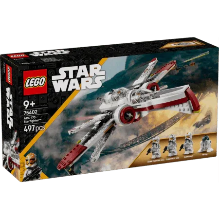 Curious Minds Toys & Games > Toys > Construction Toys > Interlocking Blocks > LEGO > LEGO Star Wars Lego Star Wars 75402 ARC-170 Starfighter Toy Playset for Ages 9 and Up