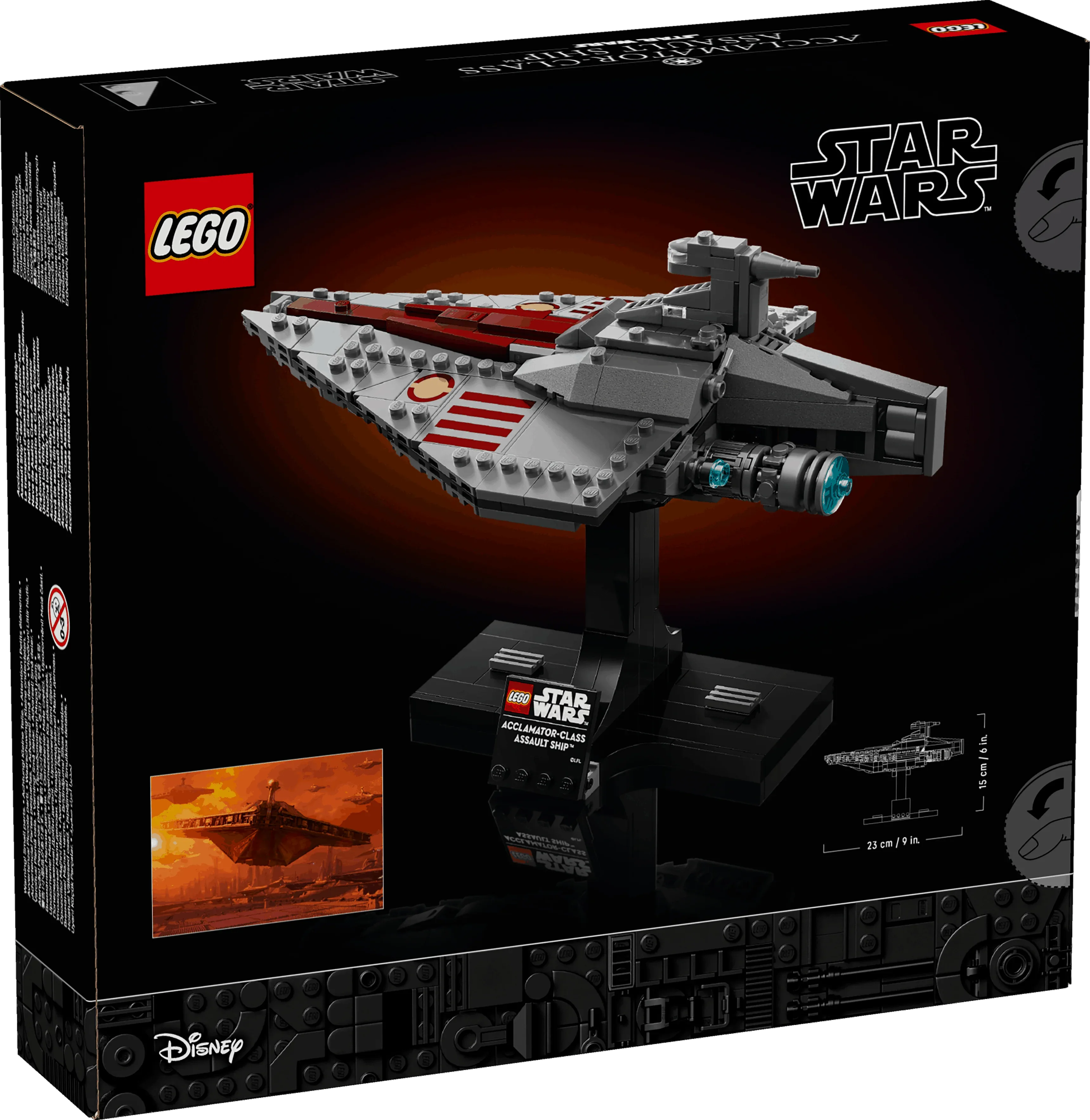 Curious Minds Toys & Games > Toys > Construction Toys > Interlocking Blocks > LEGO > LEGO Star Wars Lego Star Wars 75404 Acclamator-Class Assault Ship for Adults Ages 18+