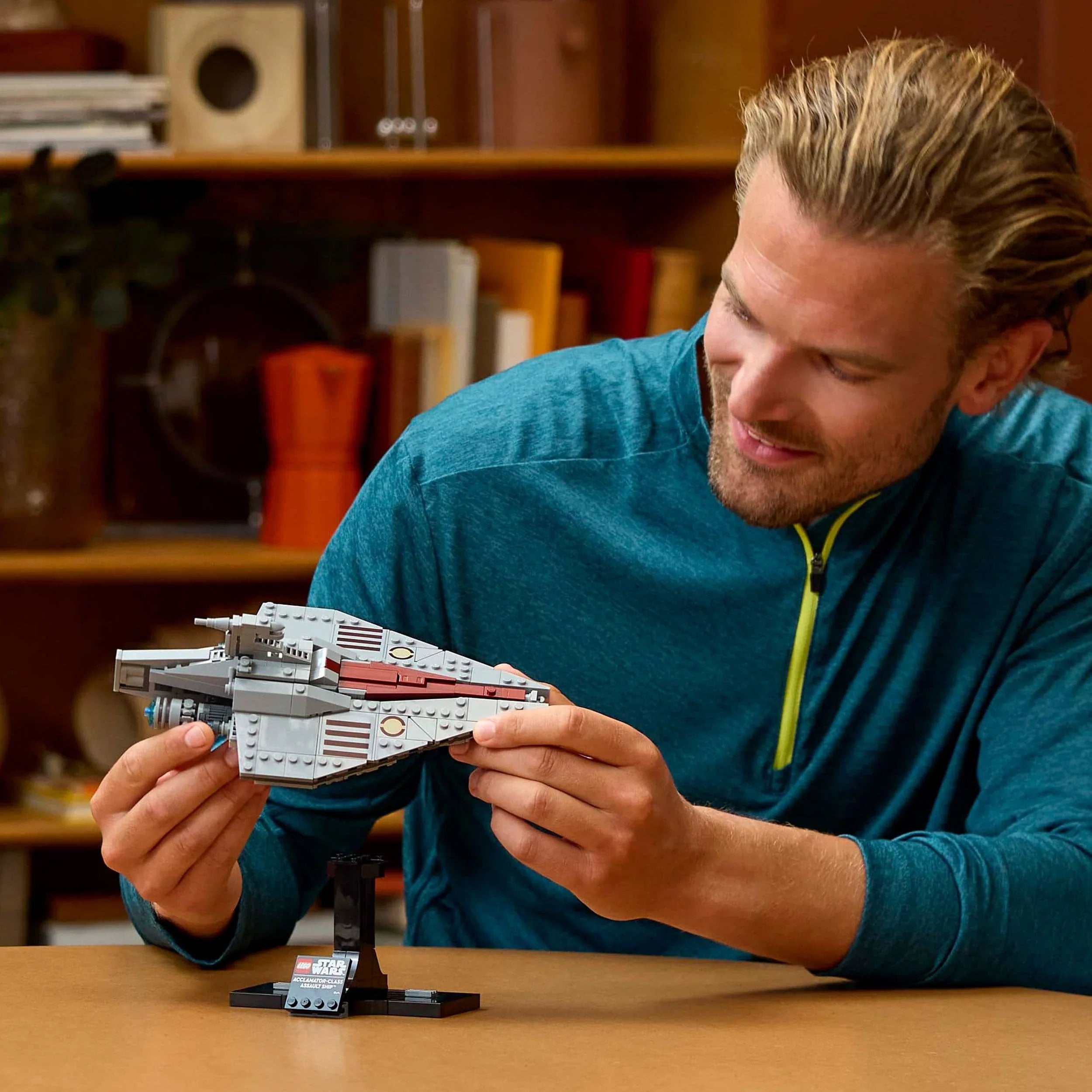 Curious Minds Toys & Games > Toys > Construction Toys > Interlocking Blocks > LEGO > LEGO Star Wars Lego Star Wars 75404 Acclamator-Class Assault Ship for Adults Ages 18+