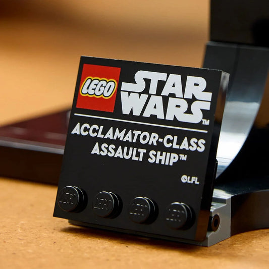 Curious Minds Toys & Games > Toys > Construction Toys > Interlocking Blocks > LEGO > LEGO Star Wars Lego Star Wars 75404 Acclamator-Class Assault Ship for Adults Ages 18+