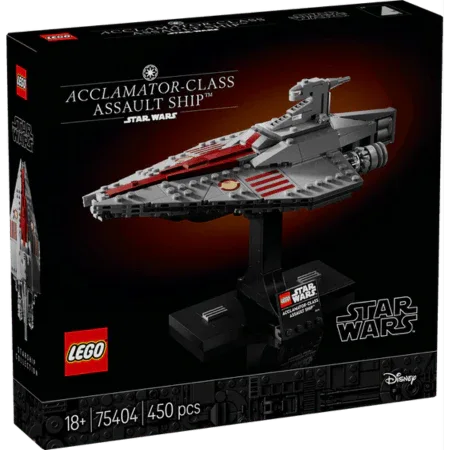 Curious Minds Toys & Games > Toys > Construction Toys > Interlocking Blocks > LEGO > LEGO Star Wars Lego Star Wars 75404 Acclamator-Class Assault Ship for Adults Ages 18+