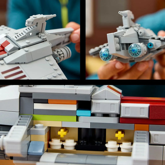 Curious Minds Toys & Games > Toys > Construction Toys > Interlocking Blocks > LEGO > LEGO Star Wars Lego Star Wars 75404 Acclamator-Class Assault Ship for Adults Ages 18+