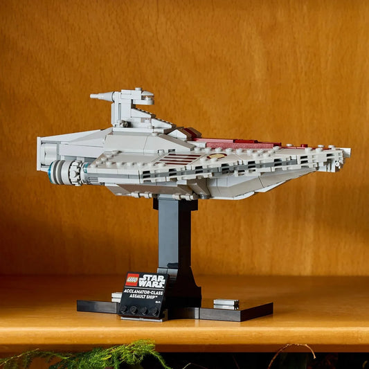 Curious Minds Toys & Games > Toys > Construction Toys > Interlocking Blocks > LEGO > LEGO Star Wars Lego Star Wars 75404 Acclamator-Class Assault Ship for Adults Ages 18+