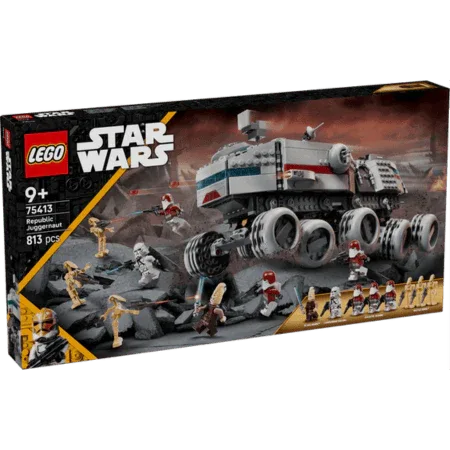 Curious Minds Toys & Games > Toys > Construction Toys > Interlocking Blocks > LEGO > LEGO Star Wars Lego Star Wars 75413 Republic Juggernaut Buildable Playset for Ages 9+