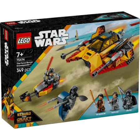 Curious Minds Toys & Games > Toys > Construction Toys > Interlocking Blocks > LEGO > LEGO Star Wars Lego Star Wars 75414 The Force Burner Snowspeeder Playset for Ages 7+