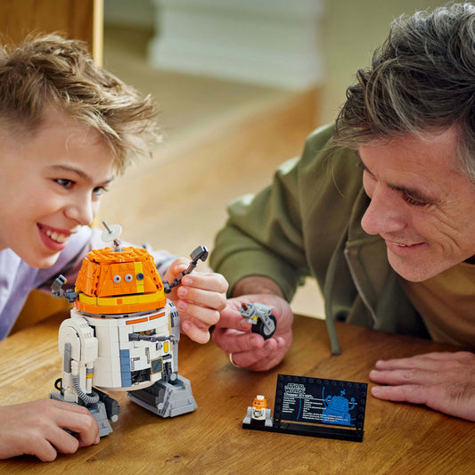 Curious Minds Toys & Games > Toys > Construction Toys > Interlocking Blocks > LEGO > LEGO Star Wars Lego Star Wars 75416 Chopper (C1-10P) Astromech Droid for Ages 10 & Up