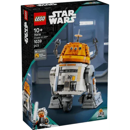 Curious Minds Toys & Games > Toys > Construction Toys > Interlocking Blocks > LEGO > LEGO Star Wars Lego Star Wars 75416 Chopper (C1-10P) Astromech Droid for Ages 10 & Up