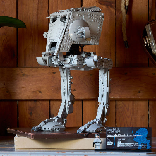 Curious Minds Toys & Games > Toys > Construction Toys > Interlocking Blocks > LEGO > LEGO Star Wars Lego Star Wars 75417 AT-ST Walker Buildable Collectable for Ages 18+