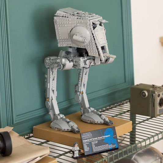 Curious Minds Toys & Games > Toys > Construction Toys > Interlocking Blocks > LEGO > LEGO Star Wars Lego Star Wars 75417 AT-ST Walker Buildable Collectable for Ages 18+