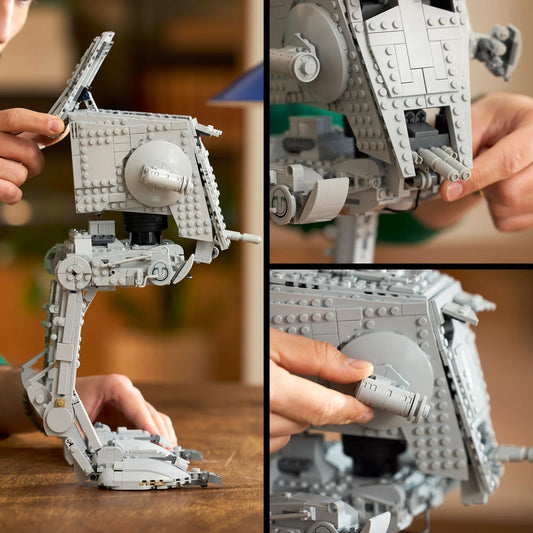 Curious Minds Toys & Games > Toys > Construction Toys > Interlocking Blocks > LEGO > LEGO Star Wars Lego Star Wars 75417 AT-ST Walker Buildable Collectable for Ages 18+