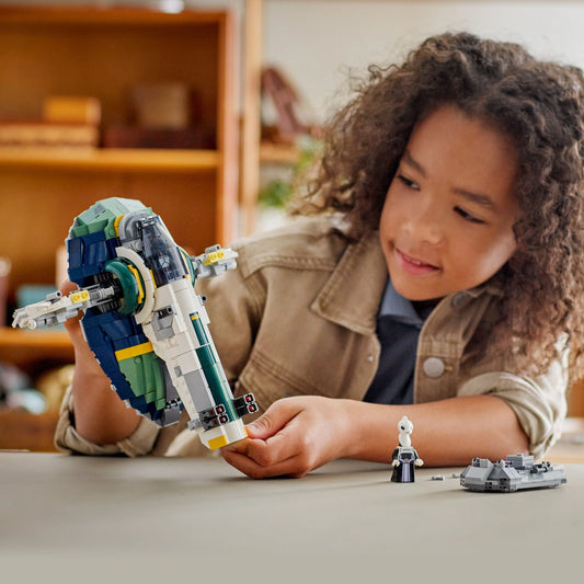 Curious Minds Toys & Games > Toys > Construction Toys > Interlocking Blocks > LEGO > LEGO Star Wars Lego Star Wars 75433 Jango Fett's Starship Buildable Playset for Ages 9+