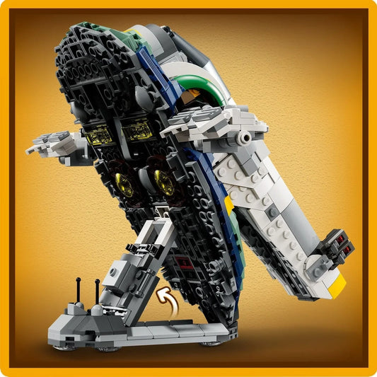 Curious Minds Toys & Games > Toys > Construction Toys > Interlocking Blocks > LEGO > LEGO Star Wars Lego Star Wars 75433 Jango Fett's Starship Buildable Playset for Ages 9+