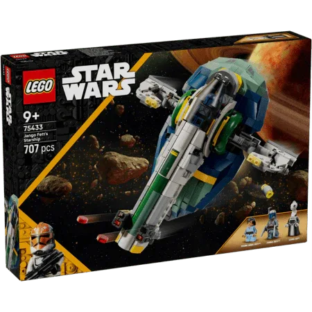 Curious Minds Toys & Games > Toys > Construction Toys > Interlocking Blocks > LEGO > LEGO Star Wars Lego Star Wars 75433 Jango Fett's Starship Buildable Playset for Ages 9+