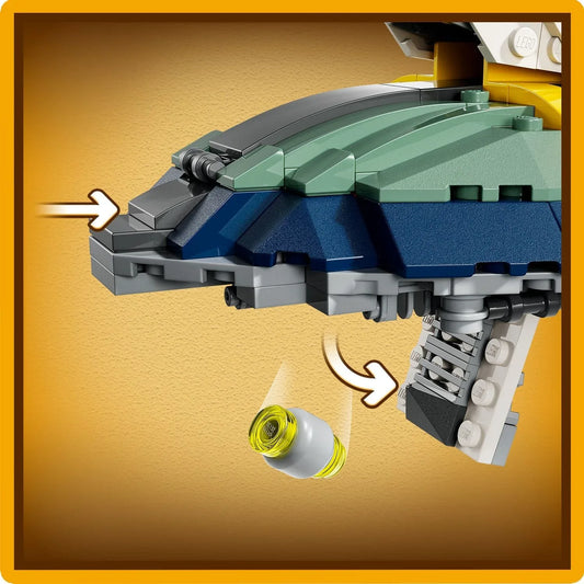 Curious Minds Toys & Games > Toys > Construction Toys > Interlocking Blocks > LEGO > LEGO Star Wars Lego Star Wars 75433 Jango Fett's Starship Buildable Playset for Ages 9+