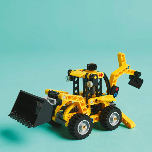 Curious Minds Toys & Games > Toys > Construction Toys > Interlocking Blocks > LEGO > LEGO Technic Lego Technic 42197 Backhoe Loader Buildable Playset for Ages 7 and Up