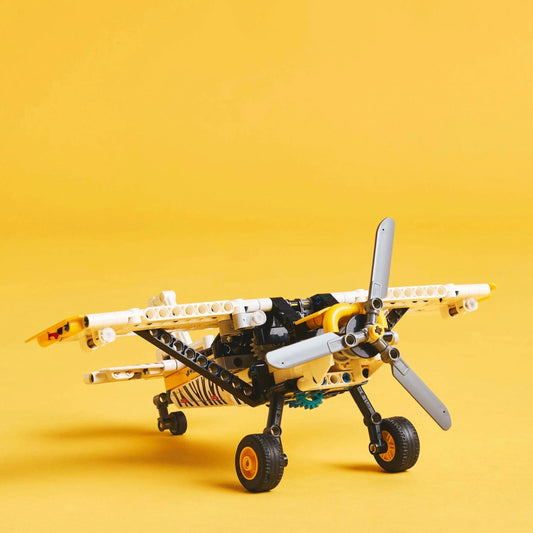 Curious Minds Toys & Games > Toys > Construction Toys > Interlocking Blocks > LEGO > LEGO Technic Lego Technic 42198 Bush Plane Buildable Toy Playset for Ages 8 and Up