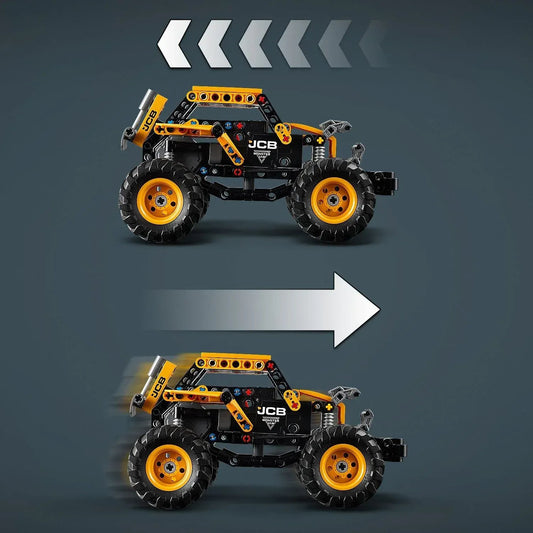Curious Minds Toys & Games > Toys > Construction Toys > Interlocking Blocks > LEGO > LEGO Technic Lego Technic 42199 Monster Jam DIGatron Pull-Back Playset for Ages 7+