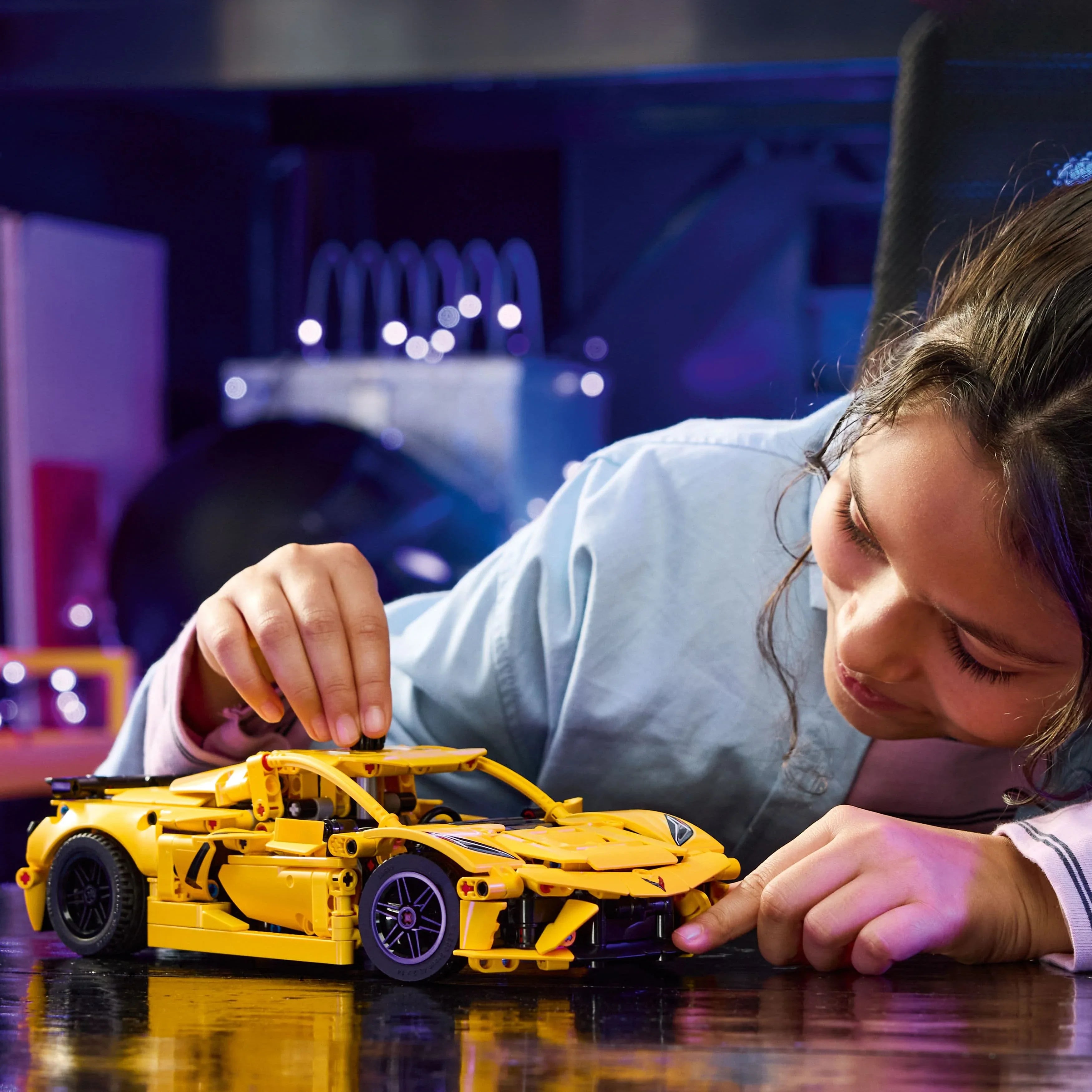 Curious Minds Toys & Games > Toys > Construction Toys > Interlocking Blocks > LEGO > LEGO Technic Lego Technic 42205 Chevrolet Corvette Stingray Playset for Ages 9 & Up