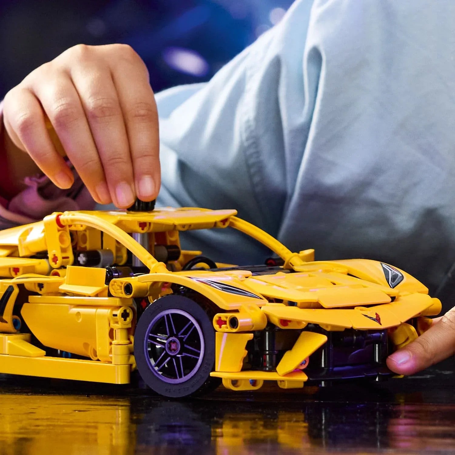 Curious Minds Toys & Games > Toys > Construction Toys > Interlocking Blocks > LEGO > LEGO Technic Lego Technic 42205 Chevrolet Corvette Stingray Playset for Ages 9 & Up