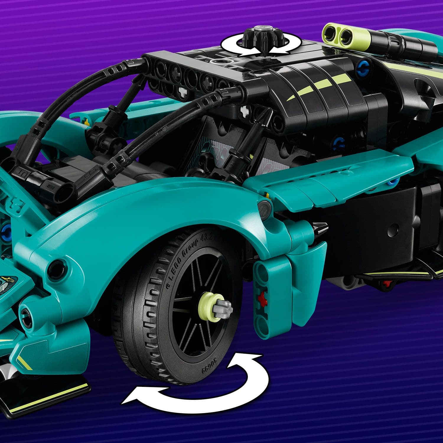 Curious Minds Toys & Games > Toys > Construction Toys > Interlocking Blocks > LEGO > LEGO Technic Lego Technic 42208 Aston Martin Valkyrie Building Set for Ages 9 & Up