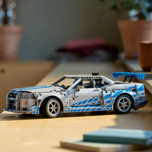 Curious Minds Toys & Games > Toys > Construction Toys > Interlocking Blocks > LEGO > LEGO Technic Lego Technic 42210 2 Fast 2 Furious Nissan Skyline GT-R (R34) Ages 18+