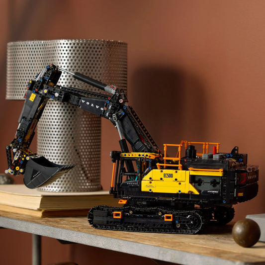 Curious Minds Toys & Games > Toys > Construction Toys > Interlocking Blocks > LEGO > LEGO Technic Lego Technic 42215 Volvo EC500 Hybrid Excavator for Adults Ages 18+