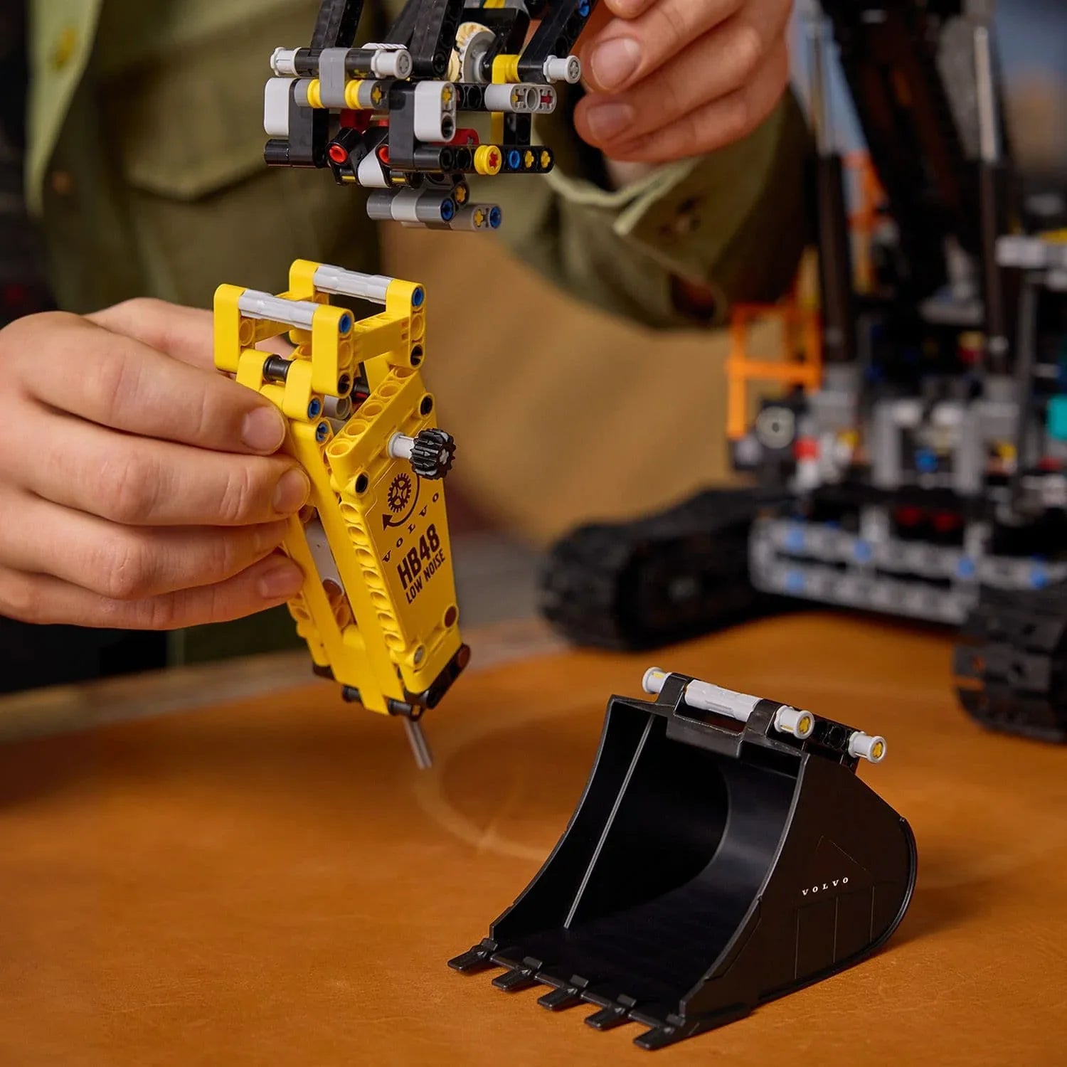 Curious Minds Toys & Games > Toys > Construction Toys > Interlocking Blocks > LEGO > LEGO Technic Lego Technic 42215 Volvo EC500 Hybrid Excavator for Adults Ages 18+