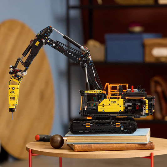 Curious Minds Toys & Games > Toys > Construction Toys > Interlocking Blocks > LEGO > LEGO Technic Lego Technic 42215 Volvo EC500 Hybrid Excavator for Adults Ages 18+
