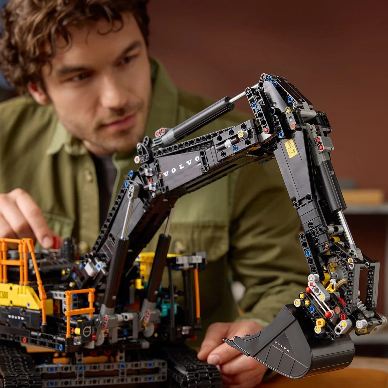 Curious Minds Toys & Games > Toys > Construction Toys > Interlocking Blocks > LEGO > LEGO Technic Lego Technic 42215 Volvo EC500 Hybrid Excavator for Adults Ages 18+