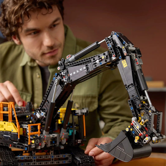 Curious Minds Toys & Games > Toys > Construction Toys > Interlocking Blocks > LEGO > LEGO Technic Lego Technic 42215 Volvo EC500 Hybrid Excavator for Adults Ages 18+