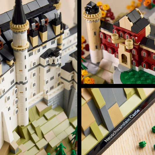 Curious Minds Toys & Games > Toys > Construction Toys > Interlocking Blocks > LEGO > Other LEGO Sets Lego Architecture 21063 Neuschwanstein Castle Set for Adults Ages 18+