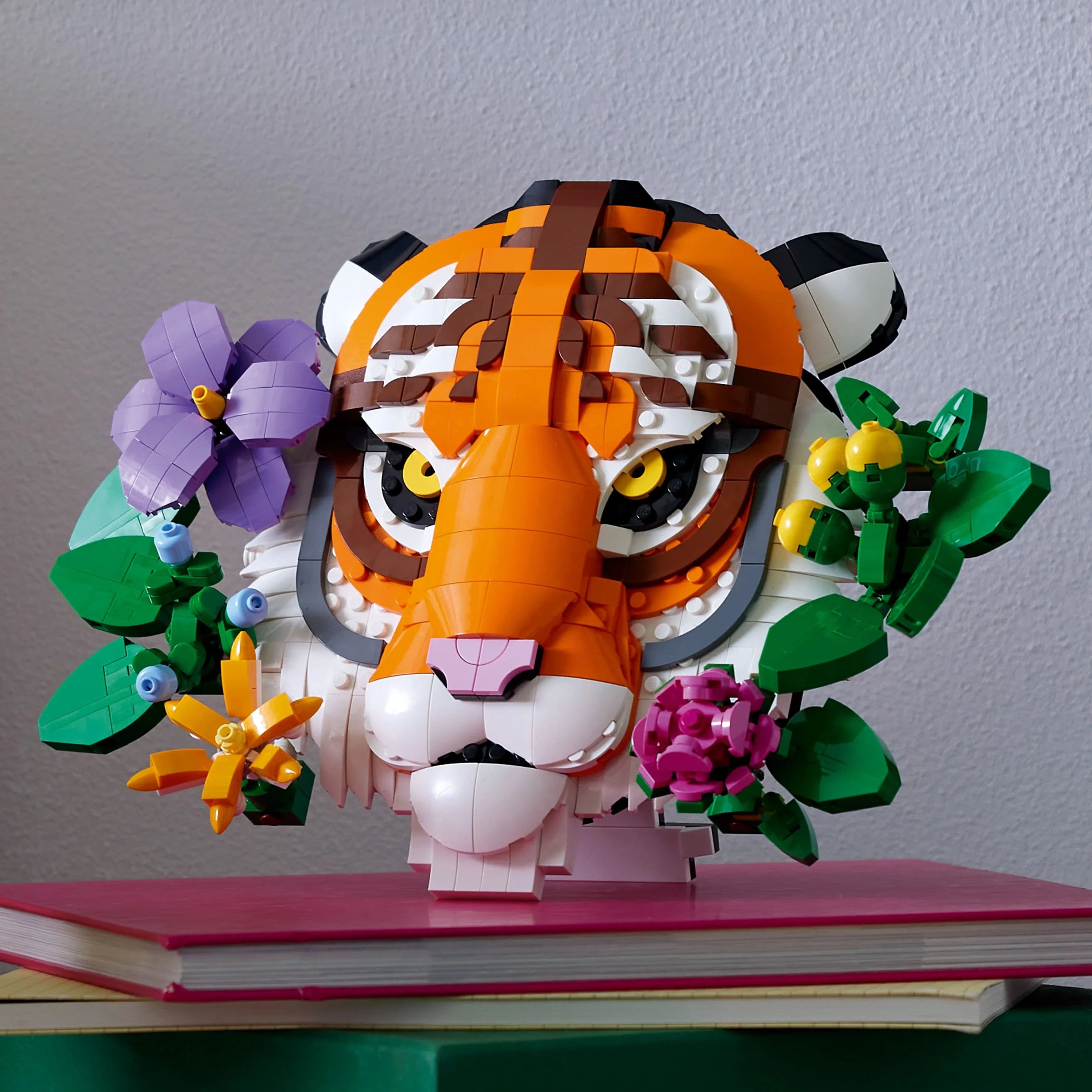 Curious Minds Toys & Games > Toys > Construction Toys > Interlocking Blocks > LEGO > Other LEGO Sets Lego Art 31217 The Fauna Collection - Tiger 3D Wall Art for Ages 18+