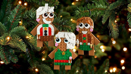 Curious Minds Toys & Games > Toys > Construction Toys > Interlocking Blocks > LEGO > Other LEGO Sets Lego Christmas 40642 Gingerbread Ornaments Seasonal Playset for Age 6+