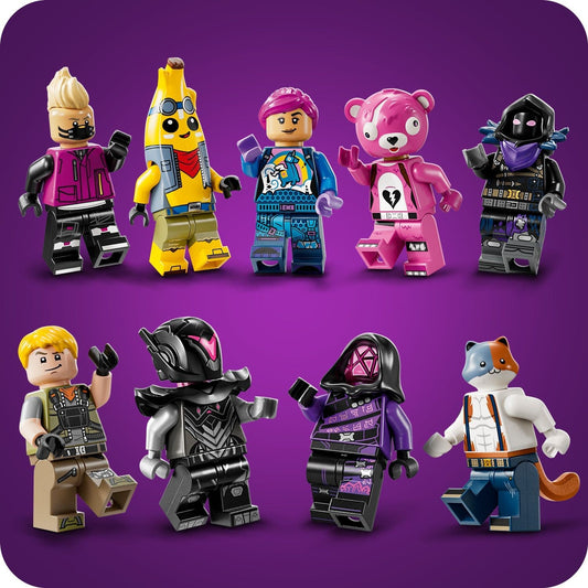 Curious Minds Toys & Games > Toys > Construction Toys > Interlocking Blocks > LEGO > Other LEGO Sets Lego Fortnite 77073 Battle Bus Video Game Playset for Ages 10 and Up