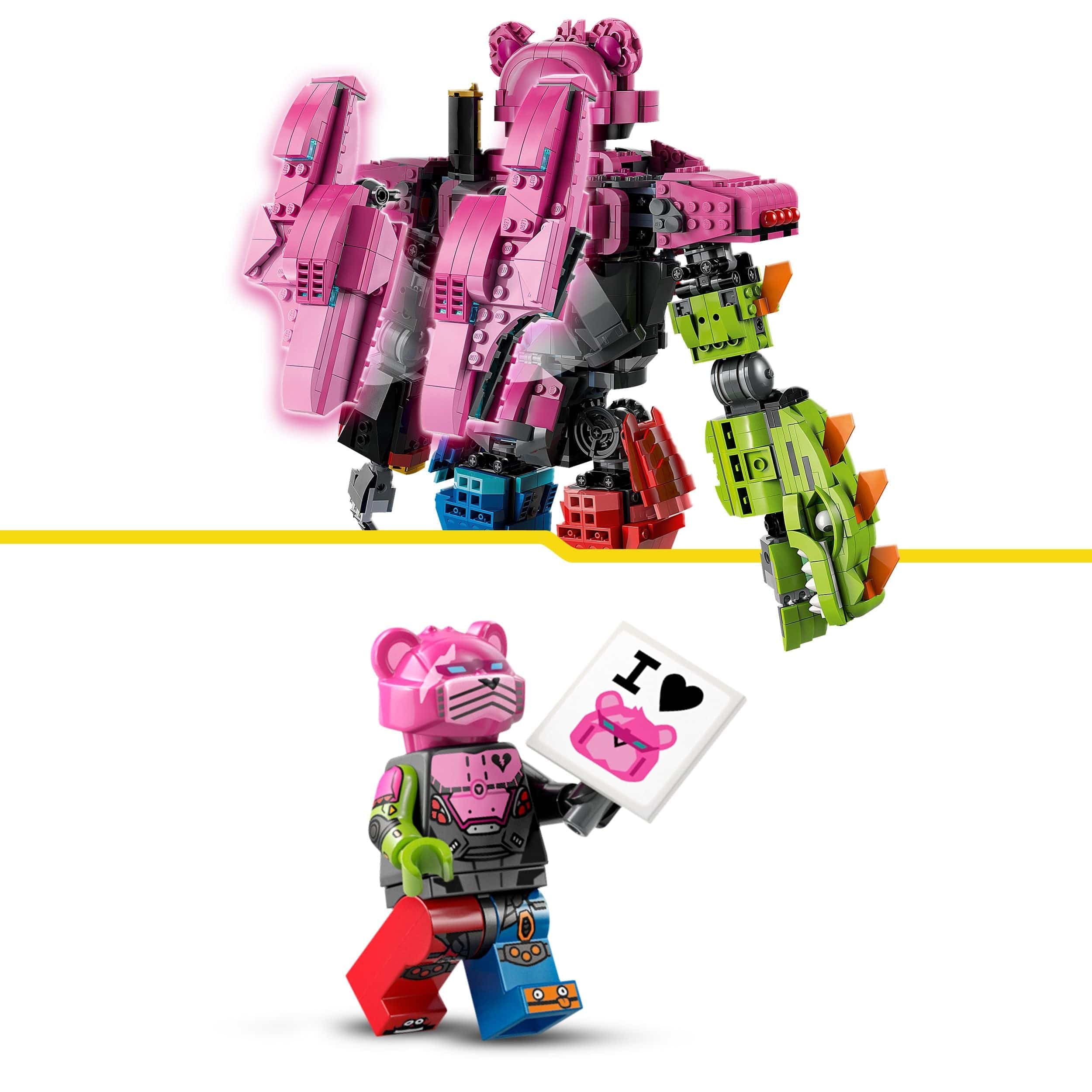 Curious Minds Toys & Games > Toys > Construction Toys > Interlocking Blocks > LEGO > Other LEGO Sets Lego Fortnite 77078 Mecha Team Leader Collectable for Adults Ages 18+
