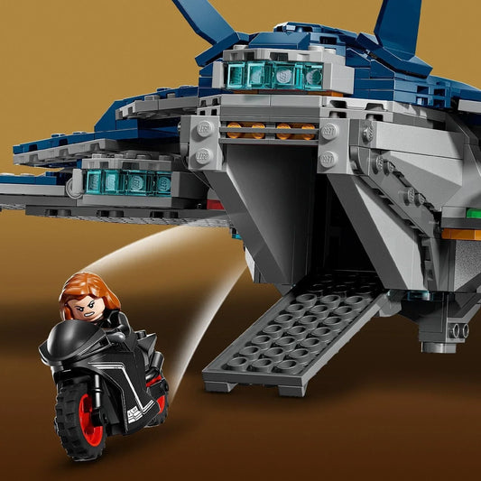 Curious Minds Toys & Games > Toys > Construction Toys > Interlocking Blocks > LEGO > Other LEGO Sets Lego Marvel 76325 Avengers: Age of Ultron Quinjet for Ages 12 and Up