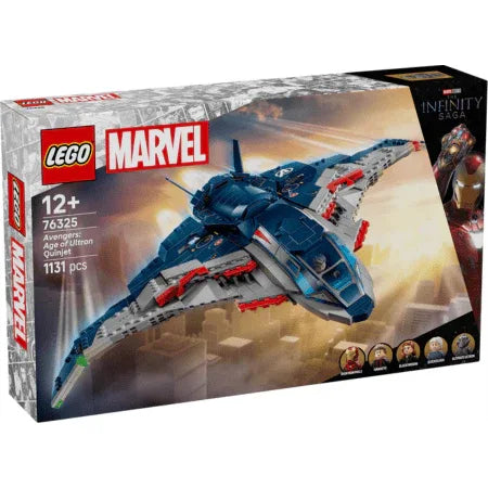 Curious Minds Toys & Games > Toys > Construction Toys > Interlocking Blocks > LEGO > Other LEGO Sets Lego Marvel 76325 Avengers: Age of Ultron Quinjet for Ages 12 and Up
