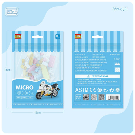 LOZ Racing Motorcycle Polybag 8624 6932691986247