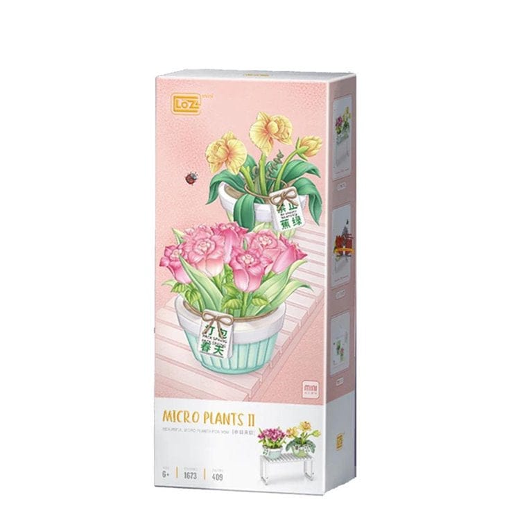 LOZ Potted Flowers 1673 6932691916732