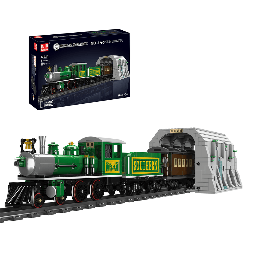MouldKing 12024 4-4-0 Steam Locomotive 12024 6972316265944