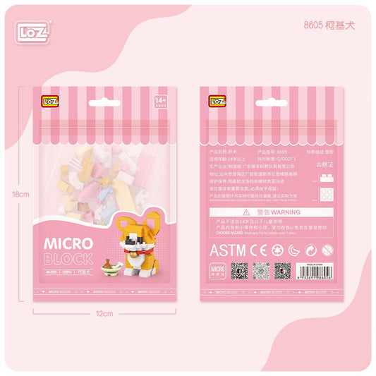 LOZ Corgi Polybag 8605 6932691986056