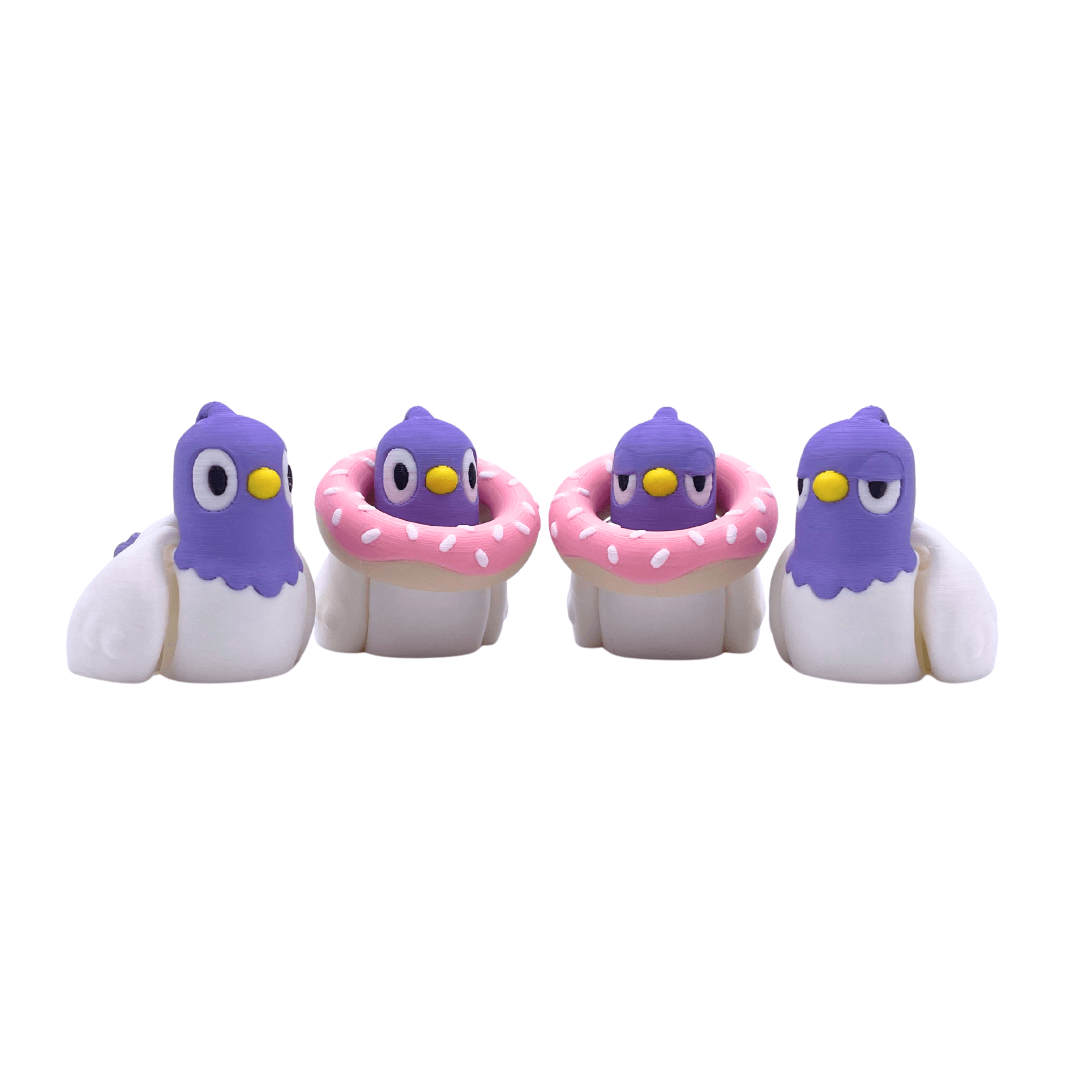Dans Fidget Foundry Figurine Pigeon
