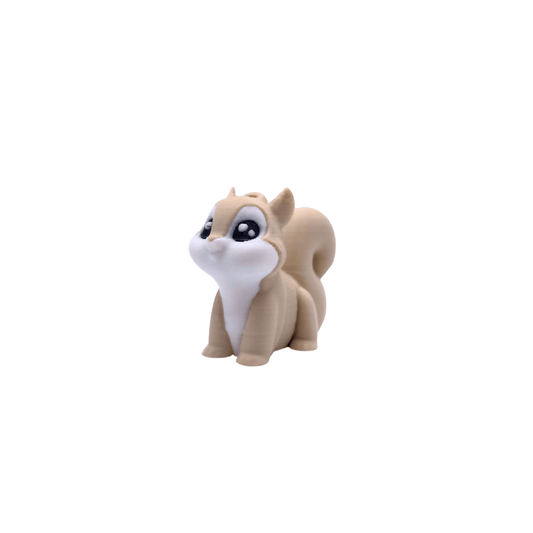 Dans Fidget Foundry Keyring Friendly Squirrel Key Charm