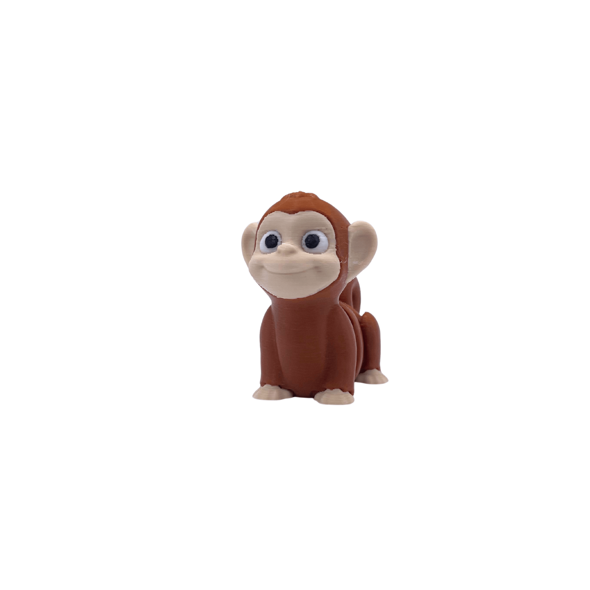 Dans Fidget Foundry Keyring Happy Monkey Key Charm