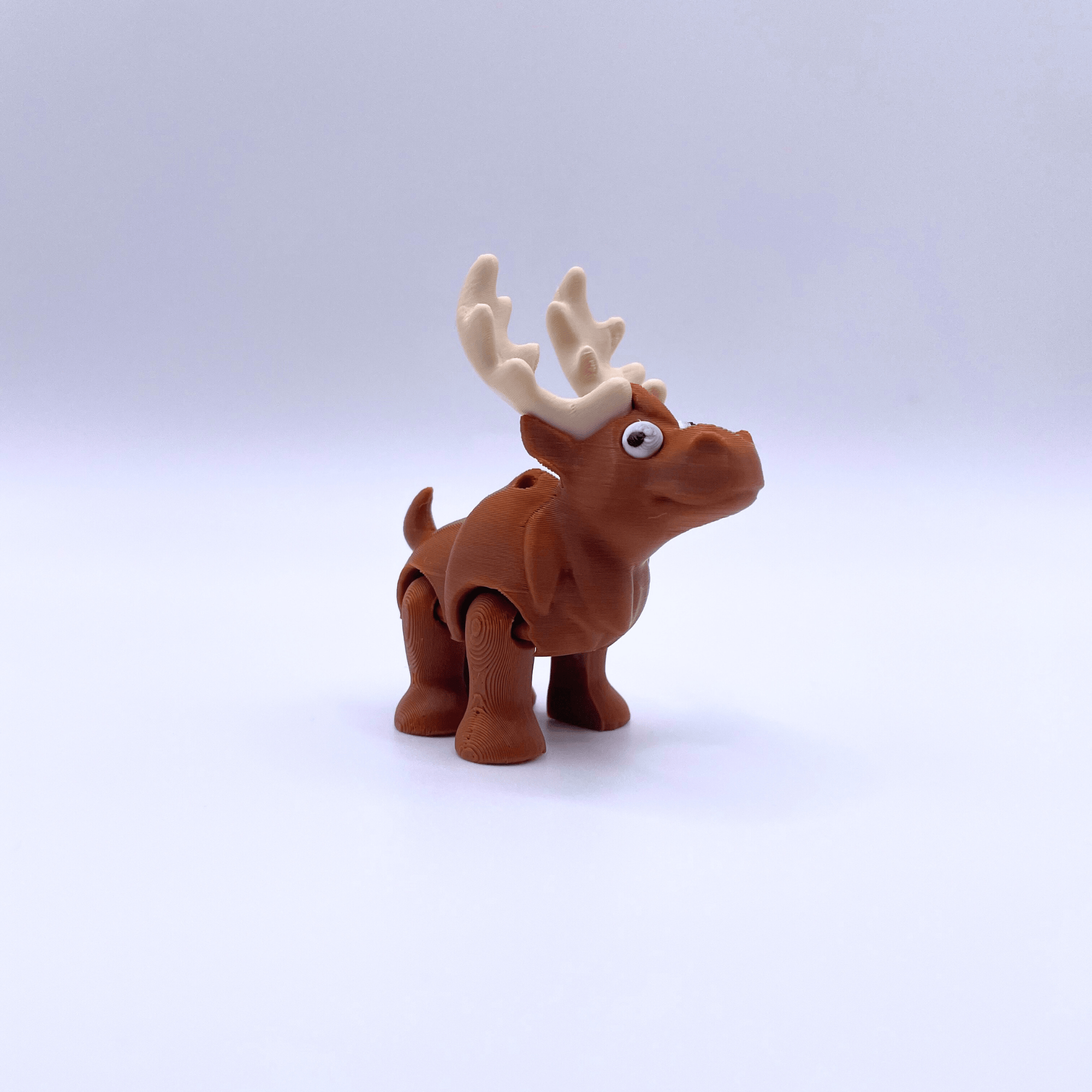 Dans Fidget Foundry Keyring Moose Key Charm