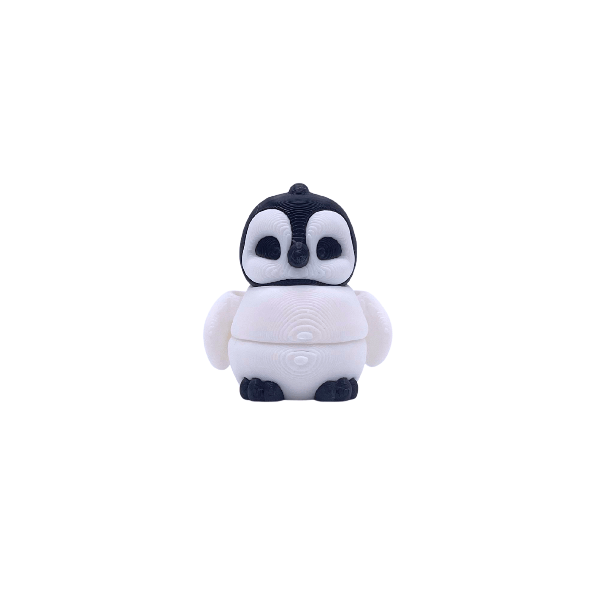 Dans Fidget Foundry Keyring Penguin Key Charm