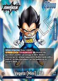 Trading Card Game Fusion World Starter Deck Vegeta [FS07] 810059787476