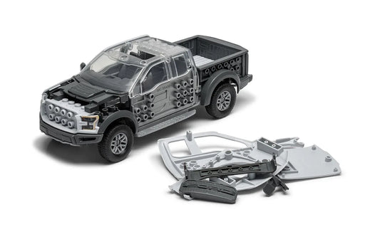 Empire Warehouse Model cars Airfix J6053 Quickbuild Ford F-150 Raptor Grey Model Car Kit
